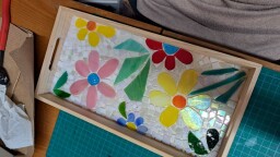 Workshop relaxační skleněné mozaiky