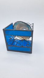 Achátový svícen Rybičky