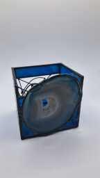 Achátový svícen Rybičky