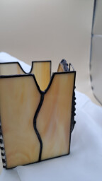 Achátový svícen Tulipán