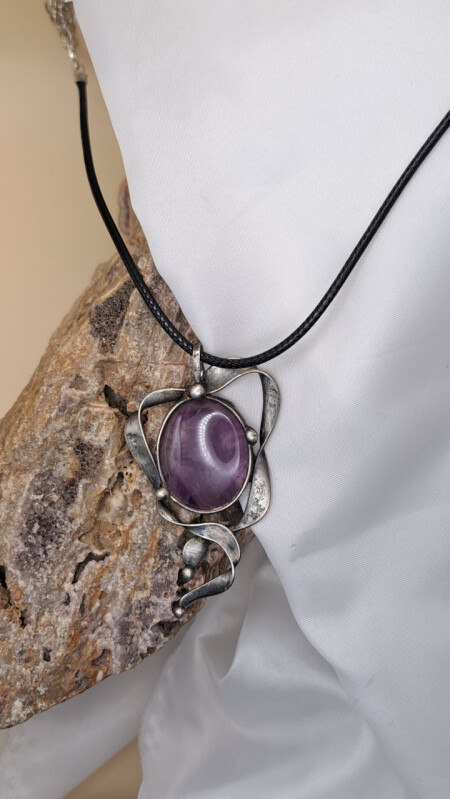 Ametystový přívěsek