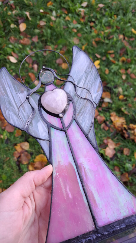 Anděl s růženínem